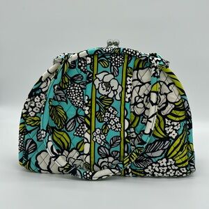 Vera Bradley‎ Eloise Island Blooms Bag - Blue/Green/White